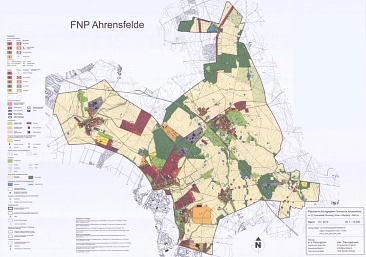 Flächennutzungsplan Ahrensfelde © Gemeinde Ahrensfelde